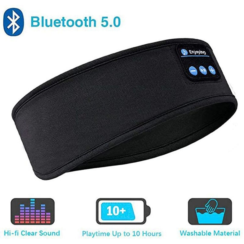 Fejpánt futáshoz vagy alváshoz - vezeték nélküli bluetooth-al zenehallgatáshoz