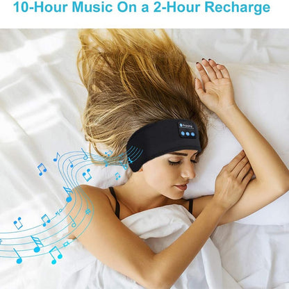 Fejpánt futáshoz vagy alváshoz - vezeték nélküli bluetooth-al zenehallgatáshoz